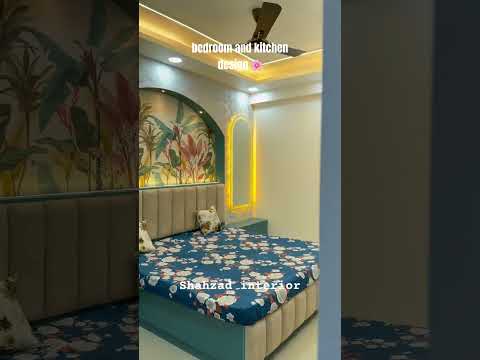 modular kitchen and master bedroom design ✨￼ Perfect Bedroom Interior!😍 Best Design for 2025!
