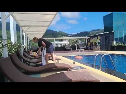 Roof_Top SWIMMING POOL AT Ashlee HUB Patong Hotel