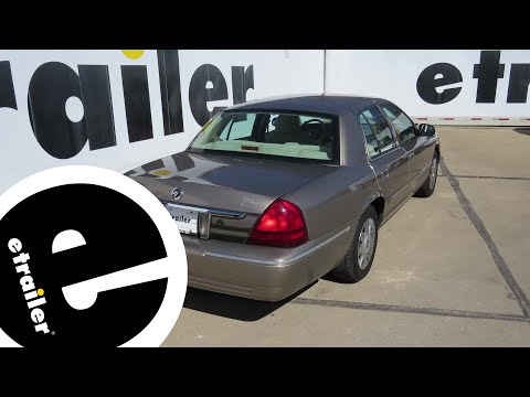 etrailer | Set up: Curt Trailer Hitch Receiver on a 2006 Mercury Grand Marquis