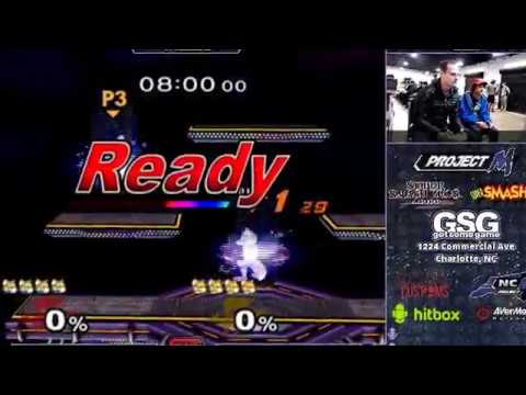 No Contest 10 Melee Singles WR3 - Blue (Blue Fox) vs Brickman (White Fox)