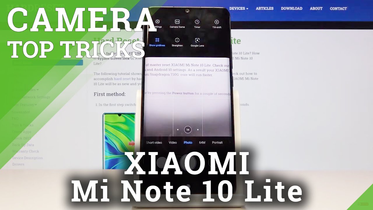 Top Tricks for XIAOMI Mi Note 10 Lite Camera – Super Features / Best Tricks