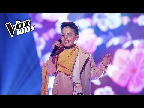 Juanse canta Yo No Me Doy Por Vencido | La Voz Kids Colombia 2018
