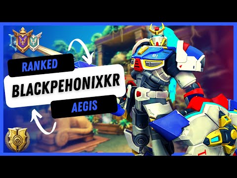BlackPheonixKr ( Diamond ) Fernando Aegis Ranked Gameplay Paladins Ranked Competitive