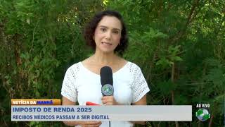 Imposto de renda 2025: Recibos médico passam a ser digital