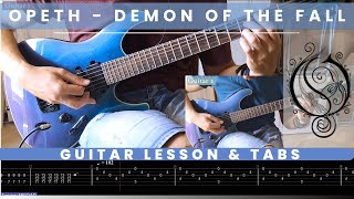 Opeth - Demon of The Fall (guitar lesson + tabs)