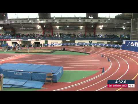 Girls 2 Mile EE Section 1 - New Balance Nationals Indoor 2014