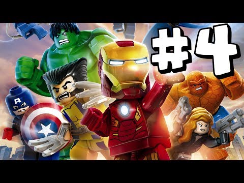 LEGO Marvel Superheroes - Part 4 - Xbox One HD Gameplay Walkthrough