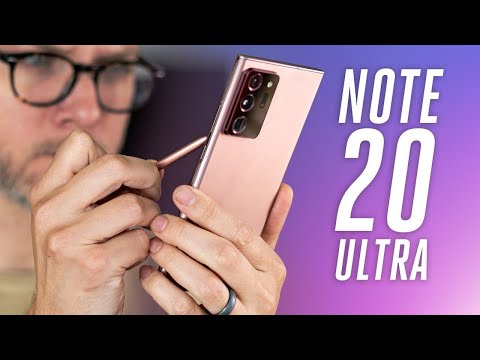 Note 20 Ultra評測：大手機，小更新。 (Note 20 Ultra review: big phone, small updates)