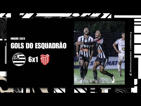 GOLS DO ESQUADRÃO | ATHLETIC CLUB 6x1 VILLA NOVA | MINEIRO 2025