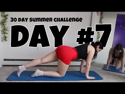Day #7 Summer Body 30 Day Workout Challenge Beginner Friendly At Home