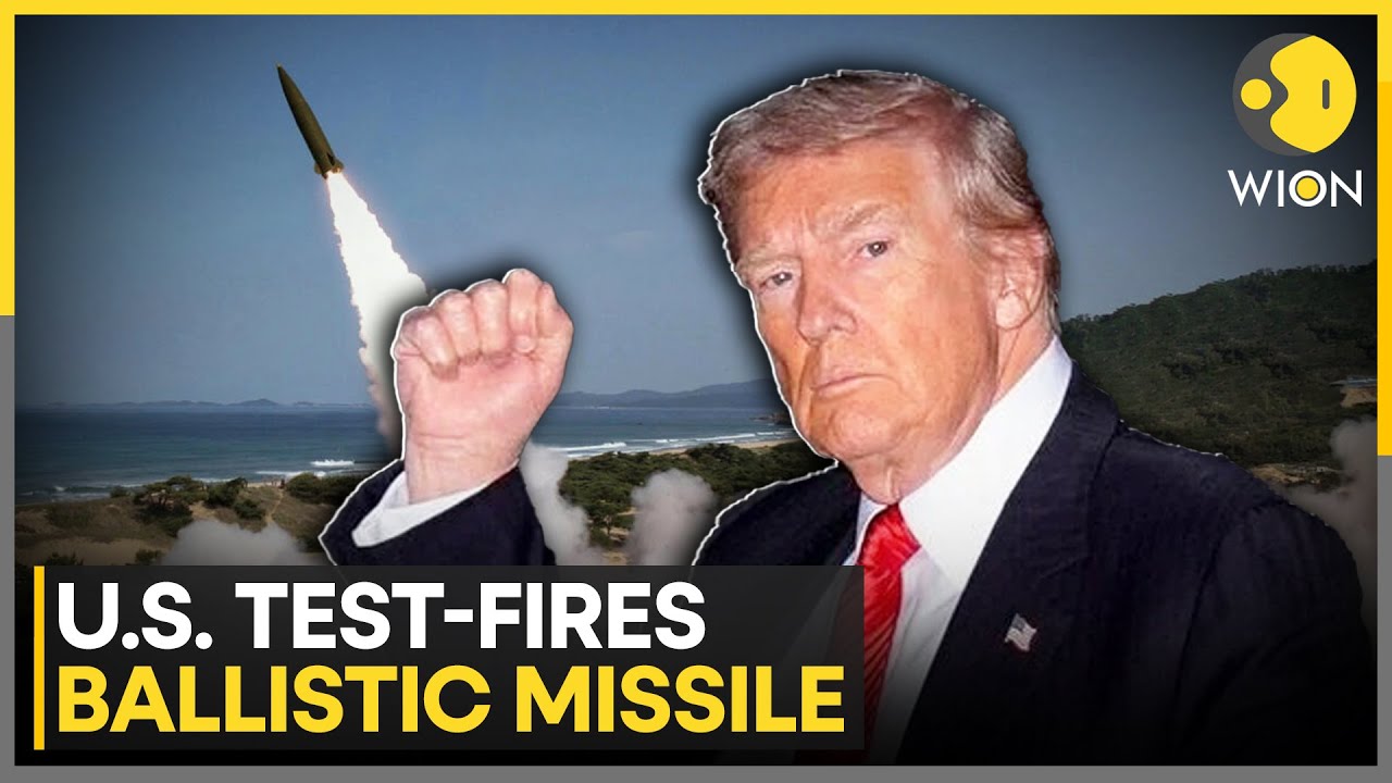 Doomsday Missile: US Tests Ballistic Missile Days After Trump Vows To Restart Nuclear Tests | WION