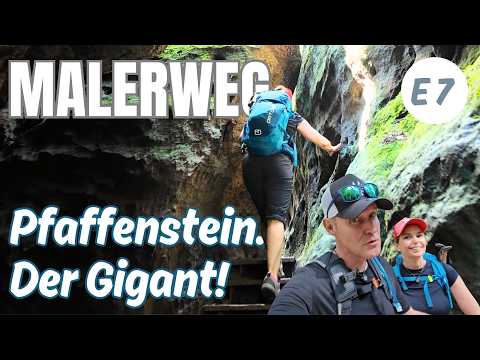 Malerweg · Sächsische Schweiz – Etappe 7: Pfaffenstein, Barbarine & Festung Königstein