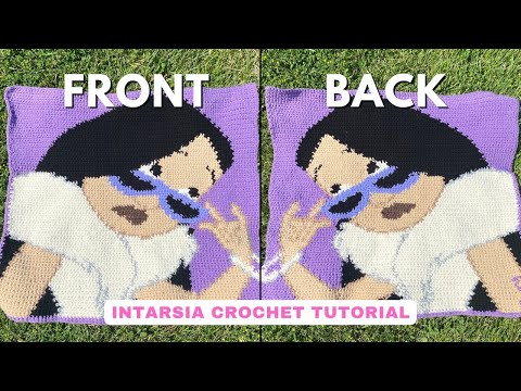 How to do Intarsia Tapestry Crochet: Make Both Sides Clean