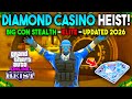 UPDATED 2026 GTA 5 Online Diamond Casino Heist Big Con Guide Stealth Diamonds Elite