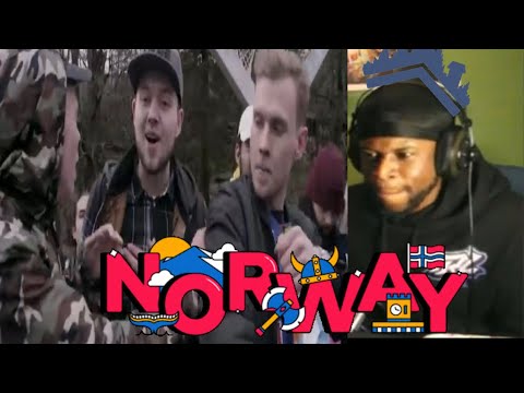 TRL Reaction / Dårlig Vane -  Gikk i Bakken (Norwegian Rap)