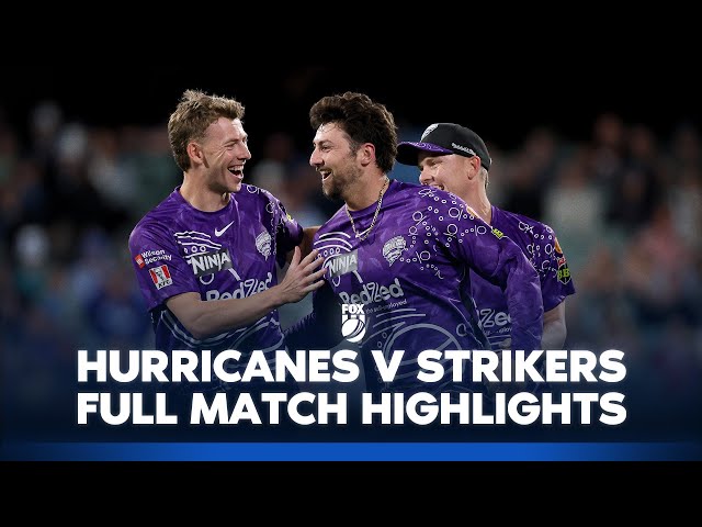 Hobart Hurricanes vs Adelaide Strikers | Full Match Highlights I 27/12/24 | BBL | Fox Cricket