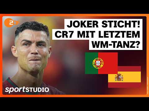 Video Thumbnail: Portugal – Spanien Highlights | Achtelfinale, FIFA WM 2026 | sportstudio