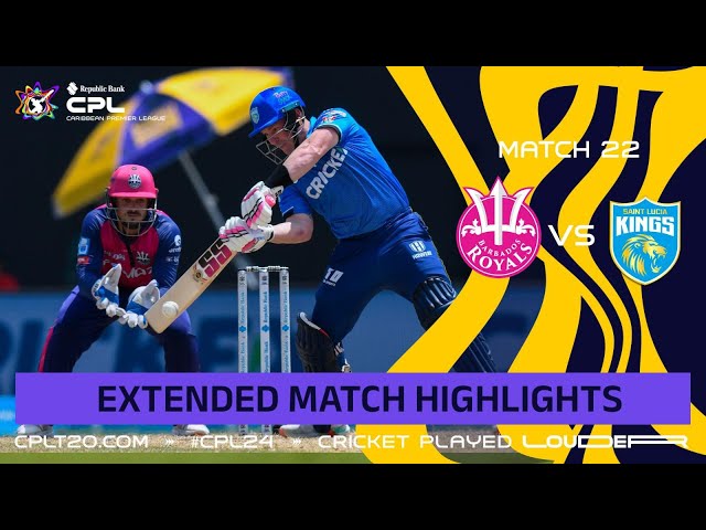Extended Highlights | St Lucia Kings vs Barbados Royals | CPL 2024