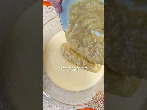 BOLO DE BANANA FOFINHO | Para não errar mais! #receitas #bolo #cozinha #banana #receitafacil