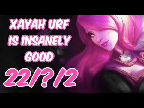Xayah in URF ft. Yuumi | Insane gameplay