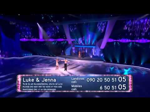 Dancing On Ice Luke Campbell & Jenna Smith Leveler Week