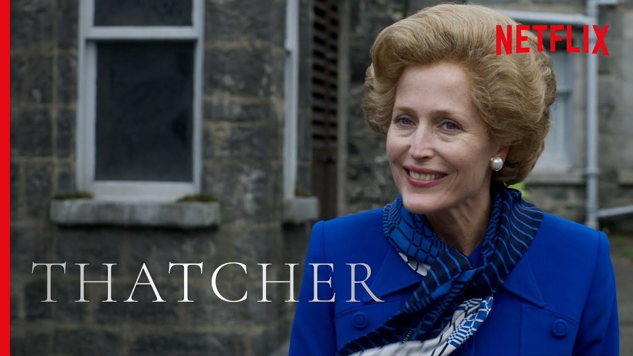 Best of Gillian Anderson as Margaret Thatcher | The Crown thumnail