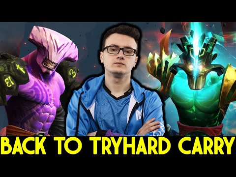 MIRACLE back to Tryhard Agi Carry Faceless Void & Juggernaut Dota 2