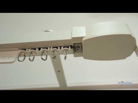 Раздвижной электрокарниз для штор А ОК АМ 75 от компании Прокарниз