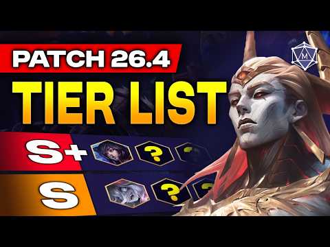NEW TIER LIST for Patch 26.04 | League of Legends Season 2026