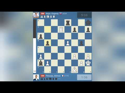 Alireza Firouzja vs Najer Evgeniy