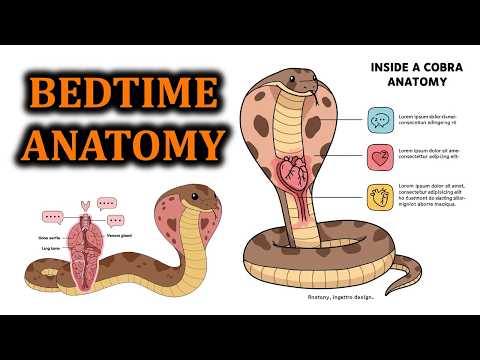 The Secret Biology Behind the King Cobra's Venom | Bedtime Anatomy To Fall Asleep