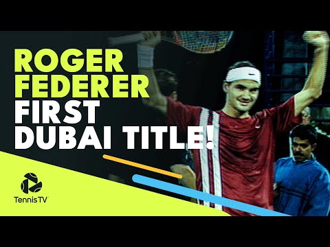 Roger Federer First Dubai Title in 2003! | Final Highlights vs Jiri Novak
