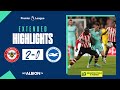 Extended PL Highlights: Brentford 2 Albion 0