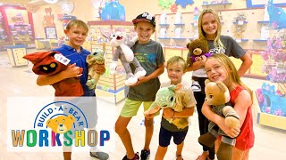 We Got Build A Bear Toys For Our Christmas Presents! Fun Squad Family