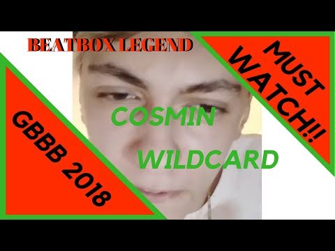 😱🔥 COSMIN #25 |  (sick!) WILDCARD GRAND BEATBOX BATTLE 2018 (HIGHLIGHT)