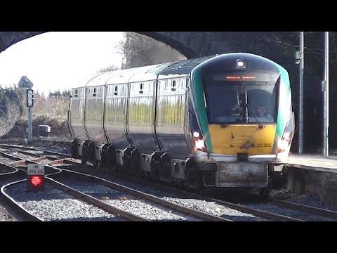 IE 22000 Class ICR Train number 22332 - Kildare Station