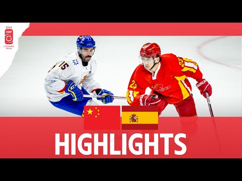 Highlights | China vs. Spain | 2024 #mensworlds Division 1B