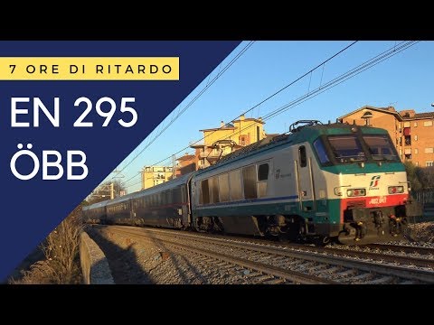 E.402A.041 hauling the EuroNight 295 with 7 hours delay