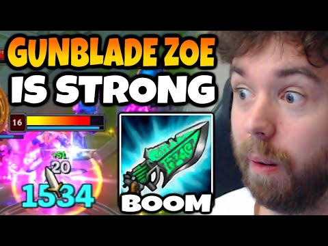 GUNBLADE ZOE is REAL and IS ACTUALLY INSANE?!