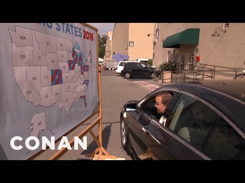 Andy Richter’s Swing State Map Sketch...Or Is It? | CONAN on TBS