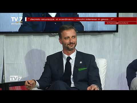 Tv7 con Voi sera del 13/11/2018 - Decreto Sicurezza (1 di 6)