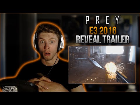 Vapor Reacts #25 | *NEW* Prey - E3 2016 Reveal Trailer REACTION!!