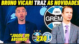 GRÊMIO 2X0 CONFIANÇA: A ANÁLISE COMPLETA DE BRUNO VICARI!