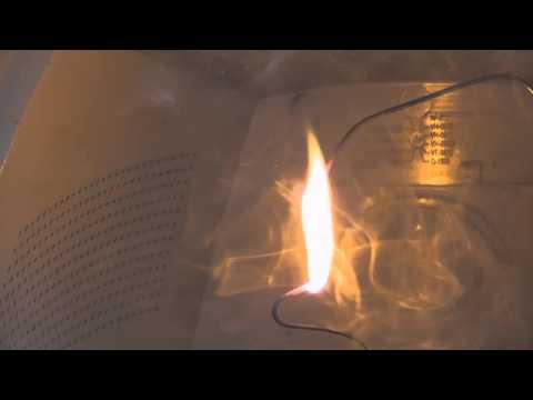 Melting Copper in an arc at 1084° Celcius
