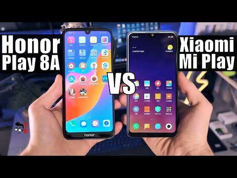 Honor Play 8A vs Xiaomi Mi Play: Compare Budget Gaming Phones 2019