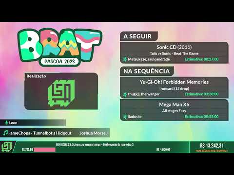 Brat Páscoa 2023: Sonic CD por Matsukaze vs Sauloandrade