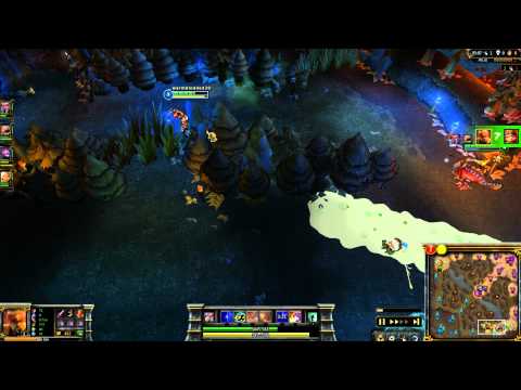 Lee Sin Level 3 Gank