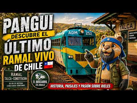 🚂🌿 Pangui y el Ramal Talca–Constitución | Historia viva del Maule