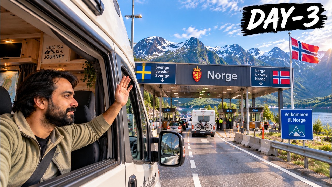 Entering Norway by Campervan 🇳🇴 | Day - 2&3