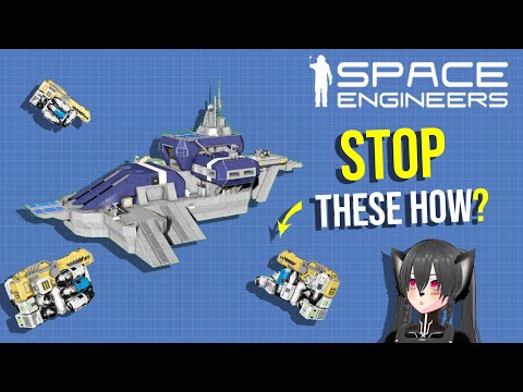 I got Asked how to Counter LSG's Railgun Drones, Space Engineers Automatons